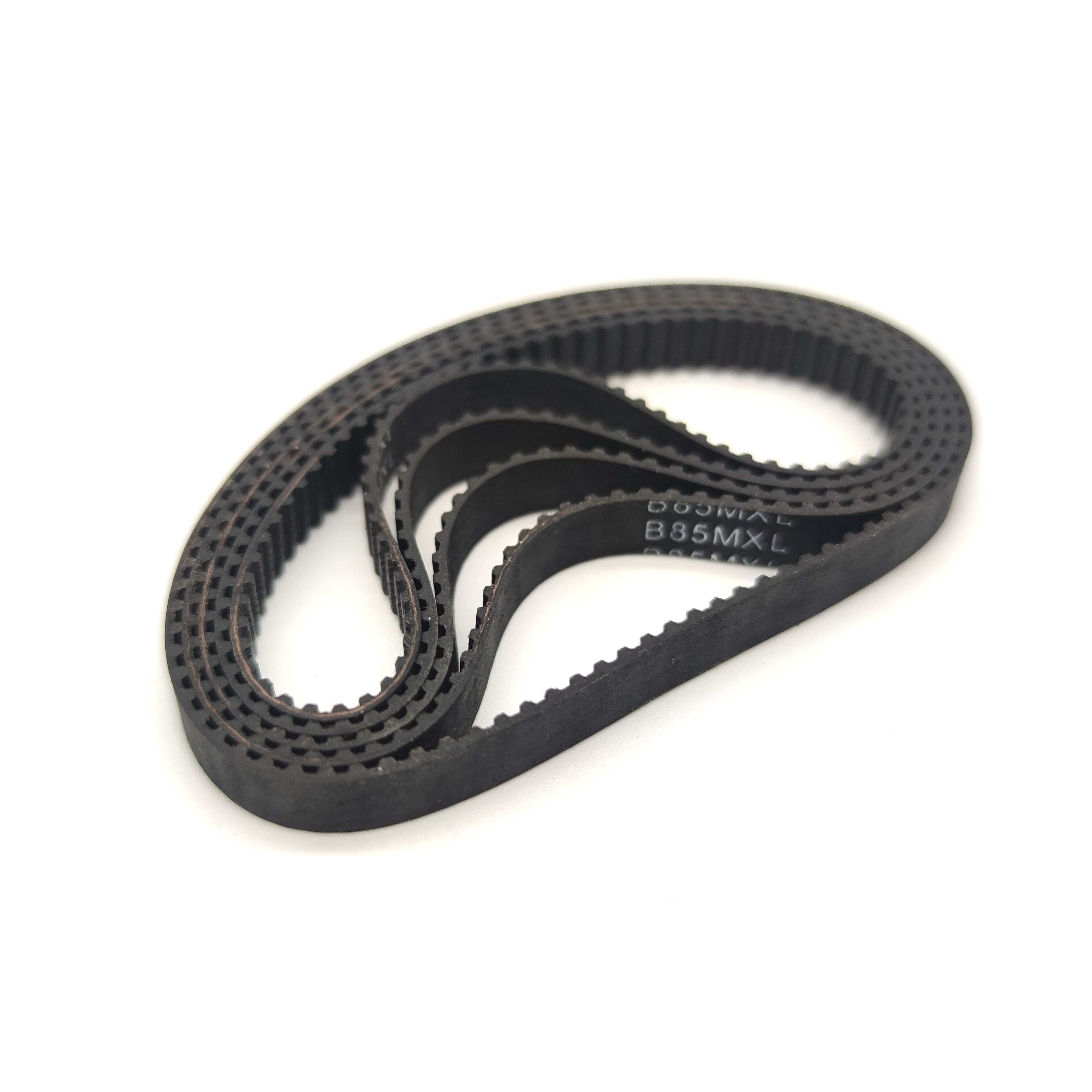 10pcs/lot b85mxl 3/6mm width closed-loop mxl timing belt