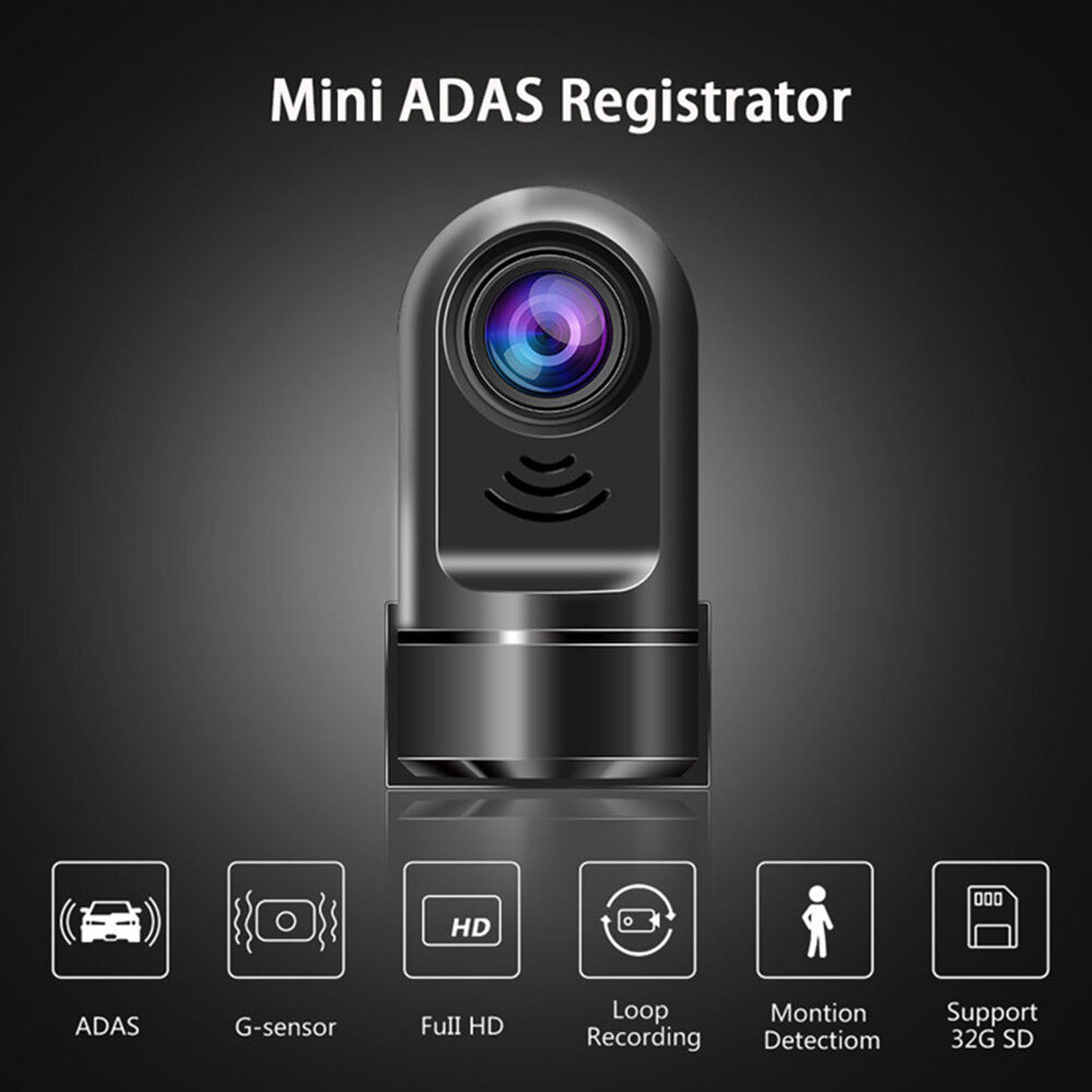 Camera Hành Trình Quan Sát Ban Đêm 1080 Độ Dvr ADAS Hd 170 P Riding Tribe