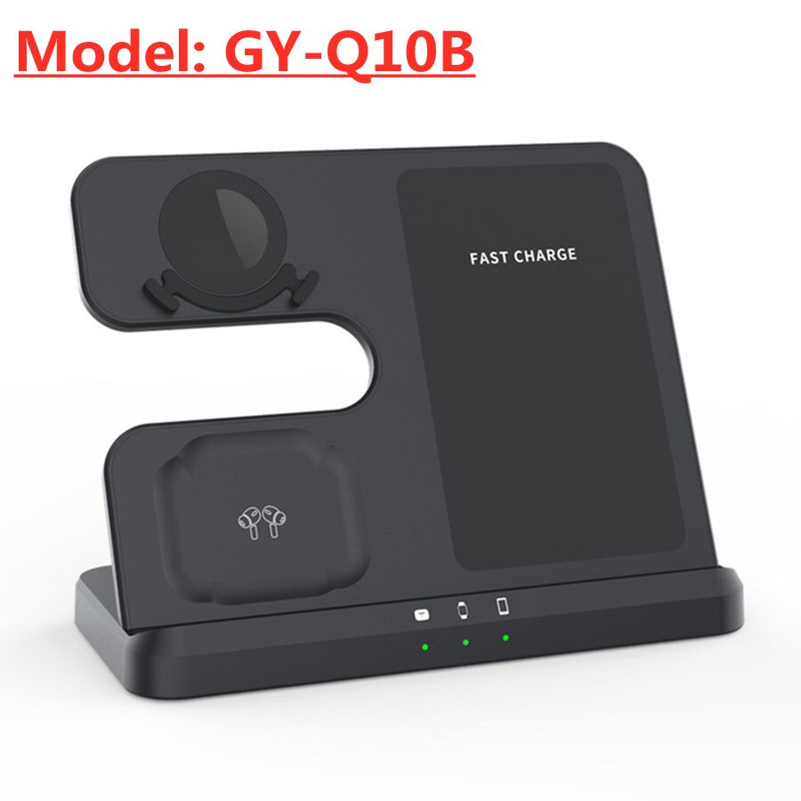 Đế sạc không dây 3 trong 1 30w đế sạc nhanh cho samsung z fold 3 s21 s20 galaxy watch 5 4 3 active 2 s3 s4 buds