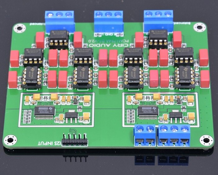 Song song kép pcm1794a giải mã Board DAC mạ Hifi sốt 24bit 192kHz mạch điện parts1