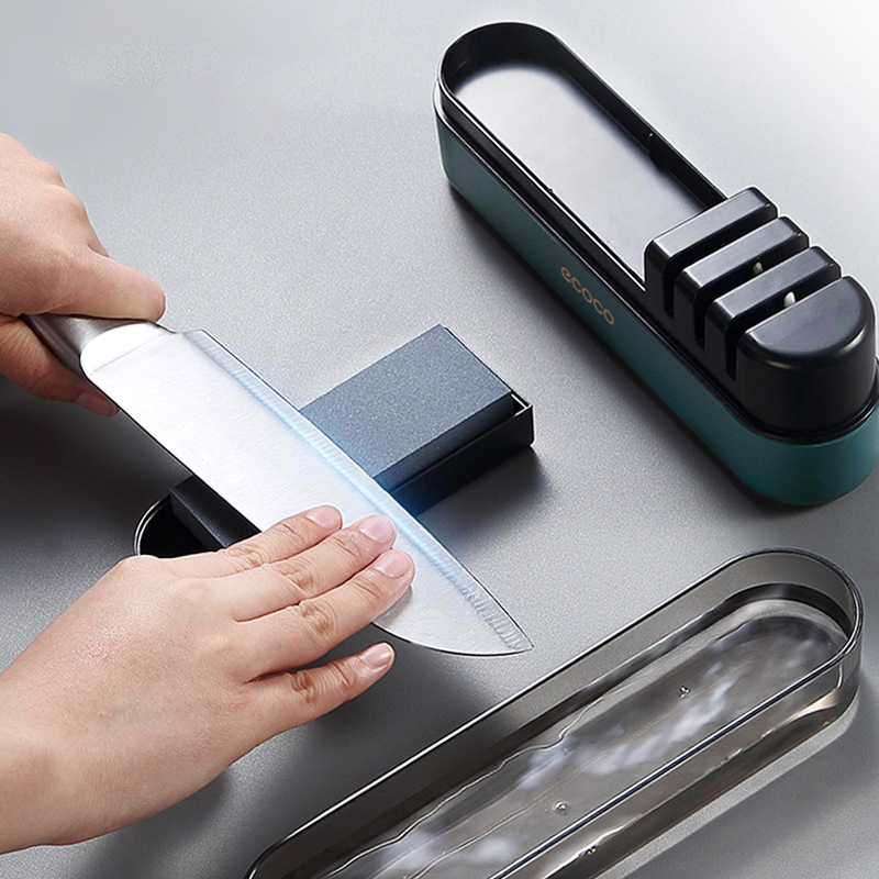 Knife Sharpener Sharpening Stone Scissor Kitchen Blade Whetstone磨刀石