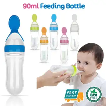 90ml Feeding Bottle Rice Cereal Bottle Baby Food Feeder Fda