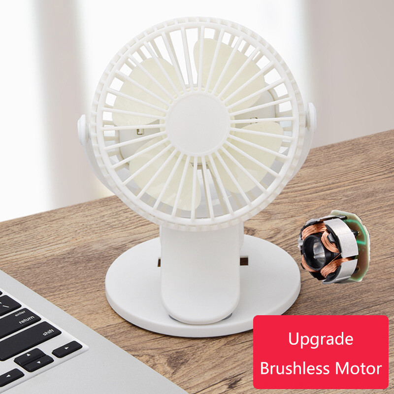 XiaoZhubangchu ready to delivery! Fan clip multi-purpose new no noise Mini small fan handheld USB