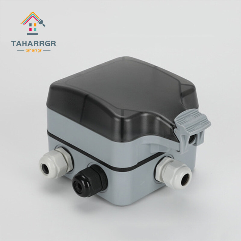 Outdoor Waterproof Socket IP66 Rainstorm-proof Charging Socket Rainproof Splash-proof Outdoor Power Outlet