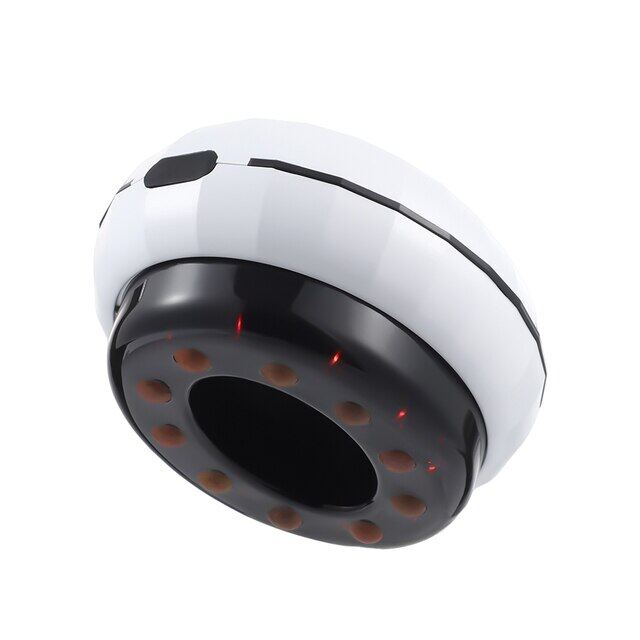 ZZOOI Electric Cupping Massager Vacuum Suction Cups Massage Heating Scraping Device Slimming Stone Needle Gua Sha Therapy Body Detox Massage Chairs & Massager