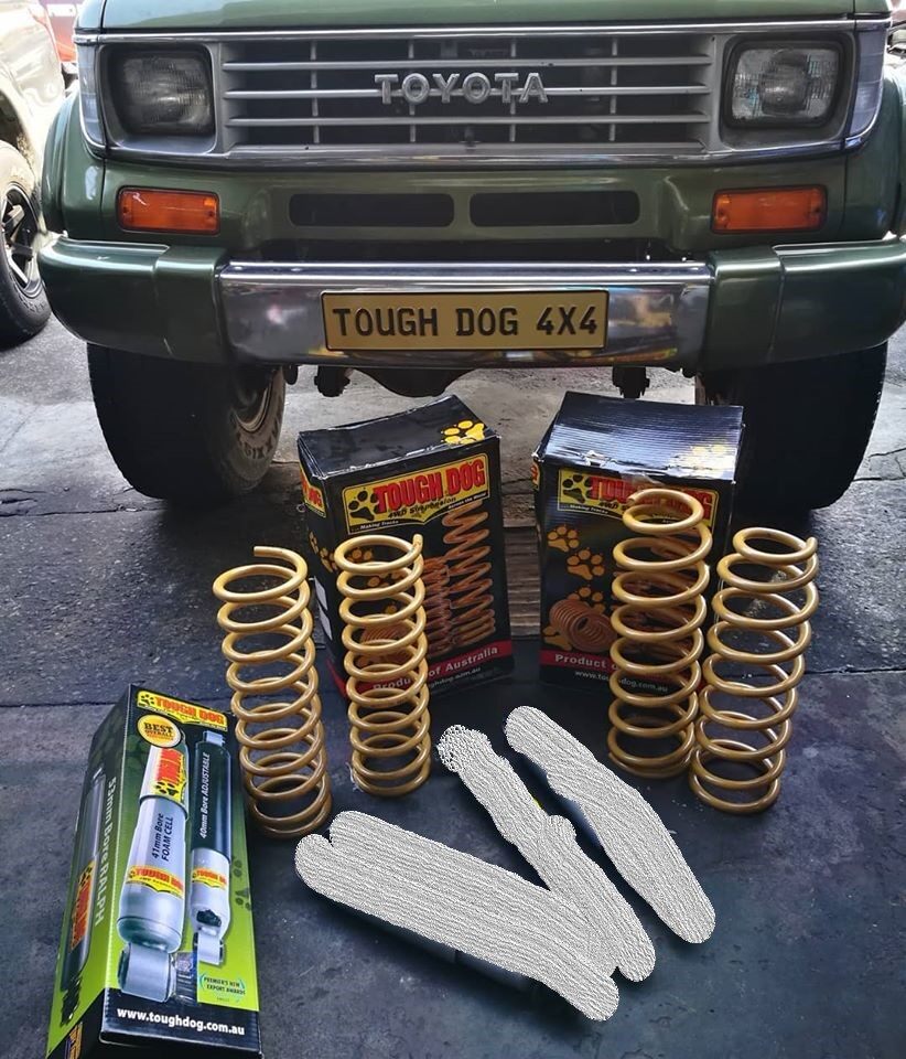 [Tough Dog] Coil Springs for Toyota LandCruiser 70 Series LC2 LCII SWB