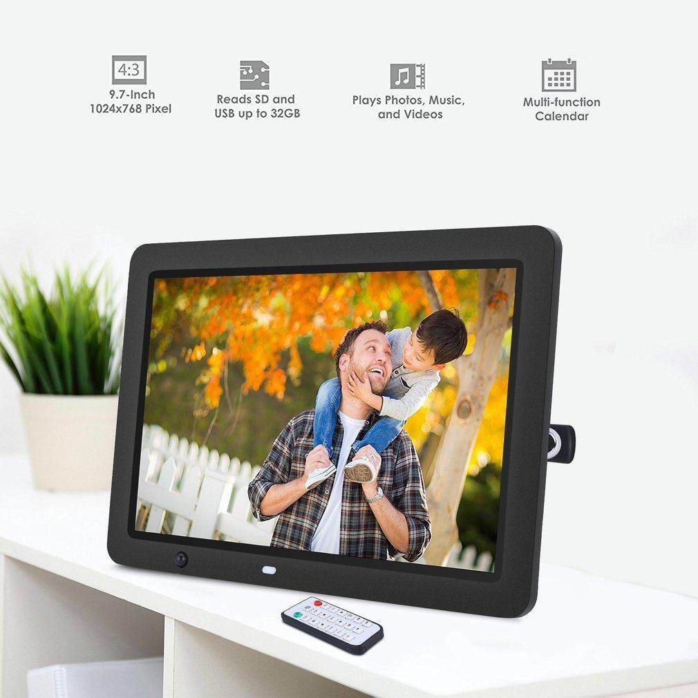 UINN 12 inch LED HD Khung Ảnh Kỹ Thuật Số với RC Cảm Biến Chuyển Động Và 8 GB