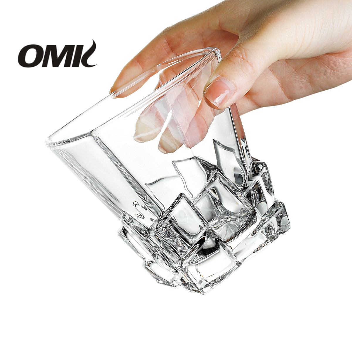 OMK European style wine glasses crystal set