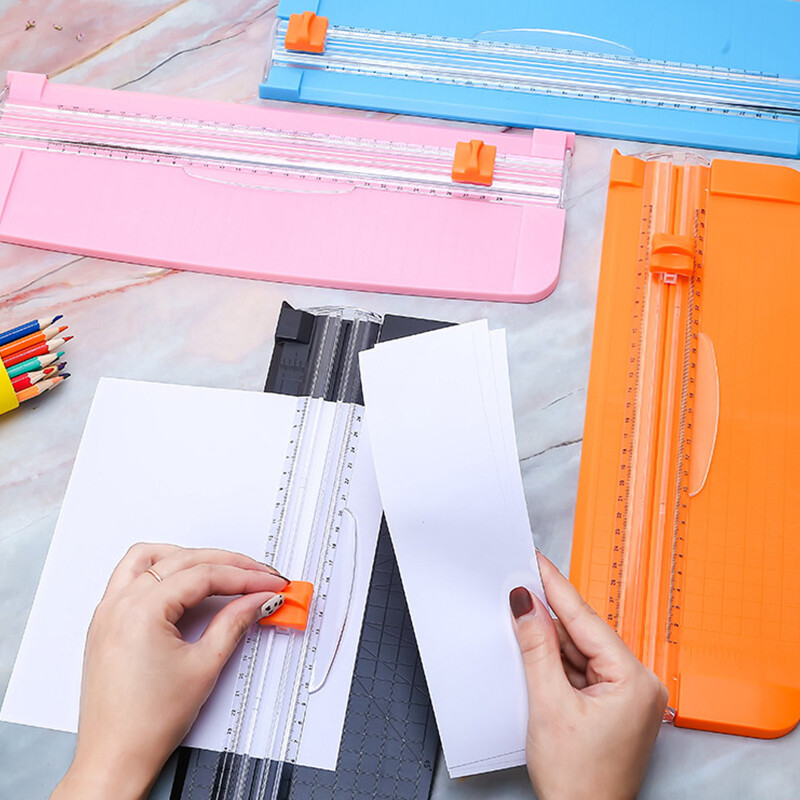 Behoo Precision Paper Trimmers Cutters Guillotine with Pull-out Ruler Cutting Tool