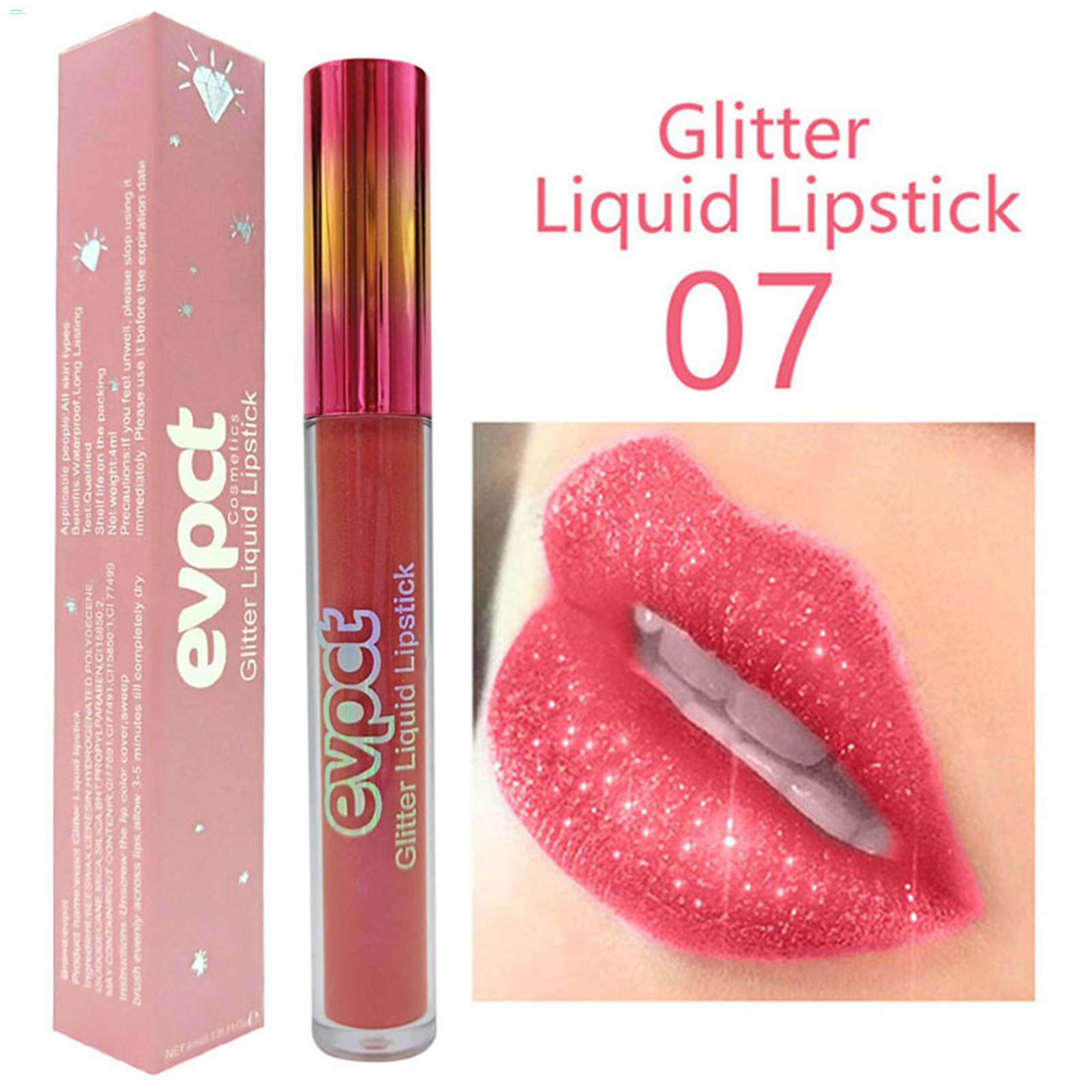 Silver Lipstick Metallic Matte Liquid Lipstick Set Metallic Metallic Lipstick Silver