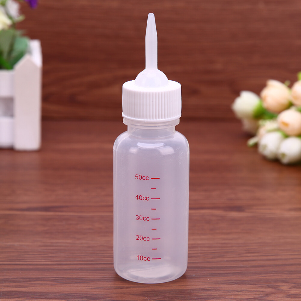 Newborn Puppy Kitten Bottle 50ml Pet Nursing Feeding Bottle for Dogs Cats