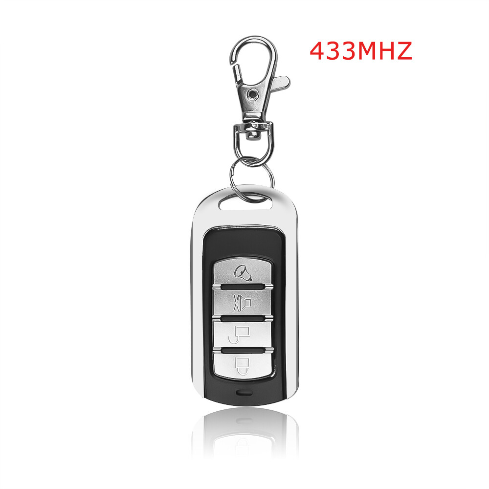 433MHz Wireless Remote Control 4 Buttons Auto Pair Copy Garage Gate Door Remote Controller Learning Copying Duplicator