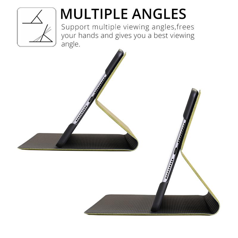 Giá Đỡ Máy Tính Bảng iPad Pro 9.7 "2016 Bao Da Nam Châm Thông Minh PU, Vỏ Tự Động Ngủ/Thức Ốp Lật Chống Sốc (Màu Xanh Dương)