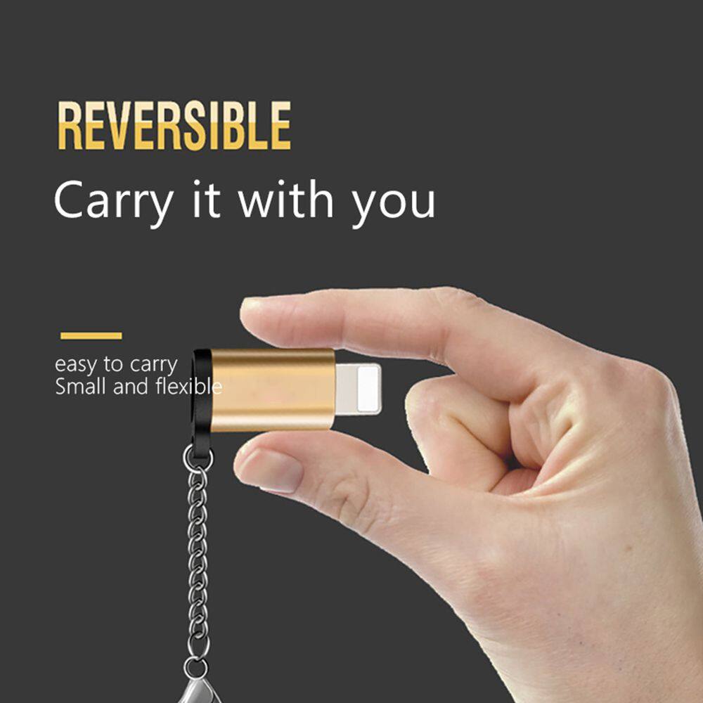 Bộ Chuyển Đổi OTG Loại USB C Micro USB Sang Type-C / C - USB3.0 Bộ Chuyển Đổi Cáp Micro USB/Type-C Sang Cổng Kết Nối Lightning Của Apple 8 Pin Cho Macbook Pro Samsung S10 Plus Sạc Nhanh Micro USB Apple iPhone iPad Cáp OTG