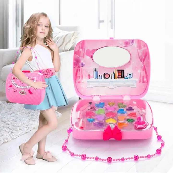 Yuchen New Children Pretend Play Kid Make Up Toys Makeup Set