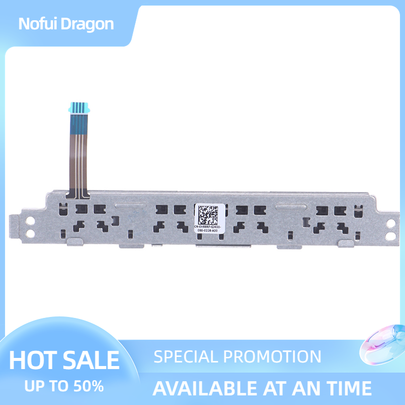 Nofui 1Pc Touchpad Mouse Button Board for DELL Latitude E7280 E7290 E7390 E7380 0HR8RF