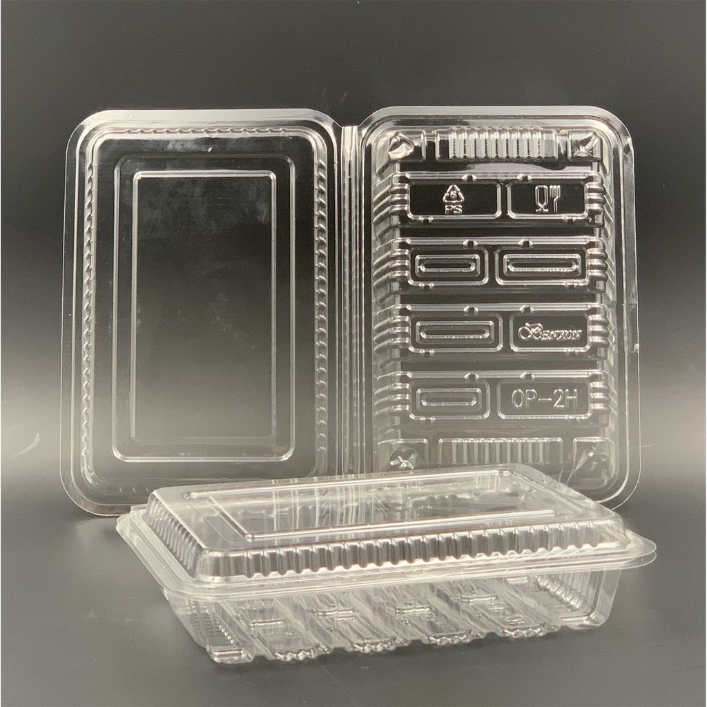 Ready Stock Small Plastic Clear Transparent Container 2h 10pcs Sushi Box Bekas Kuih Makanan Plastik Kecil Lazada