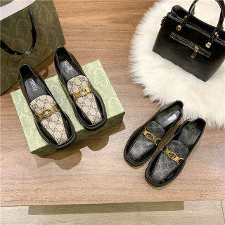 High Quality 2022 New GuccixThick Heel Shoes Sexy Thick Sole Shoes Daily Casual Ming thumbnail