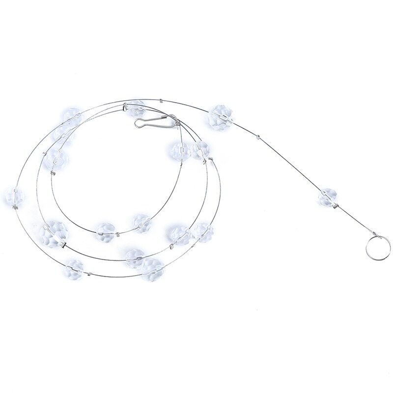 1 Pc Crystal Glass Bead Curtain Luxury Living Room Bedroom Window Door Wedding Decor