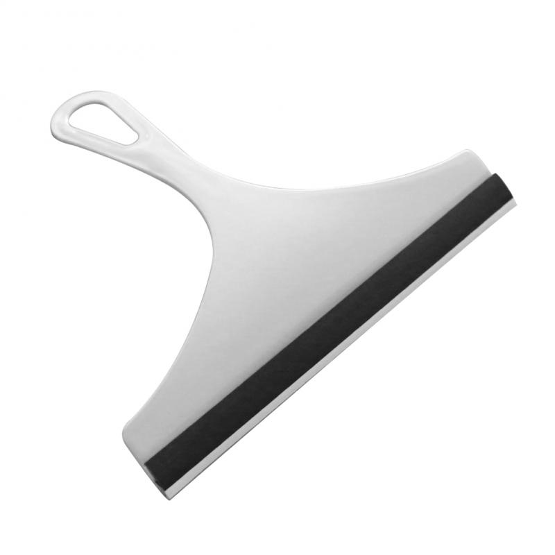 Bathroom Window Mirror Cleaner With Silicone Blade Holder Hook Car Glass Shower Squeegee Household Cleaning Tool