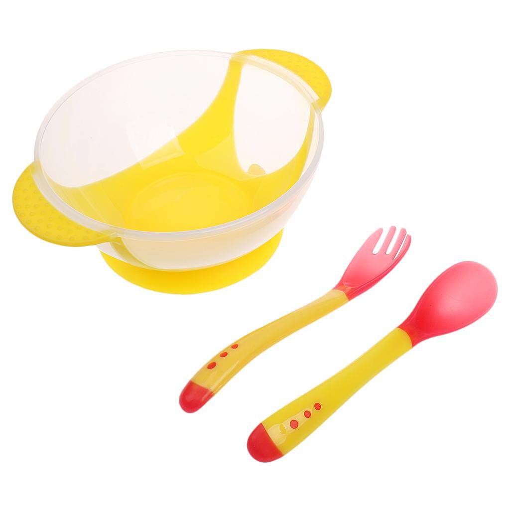 MagiDeal 2xBaby Toy Prato Universal 360 Rotate Spill-Proof Bowl Dishes Dinner Plate