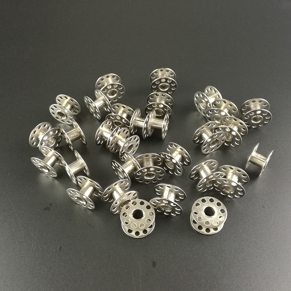 25 cái/Bộ suốt chỉ rỗng Máy may vỏ nhựa hộp lưu trữ cho ống chỉ máy may với chủ đề lưu trữ trường hợp Bộ công cụ may