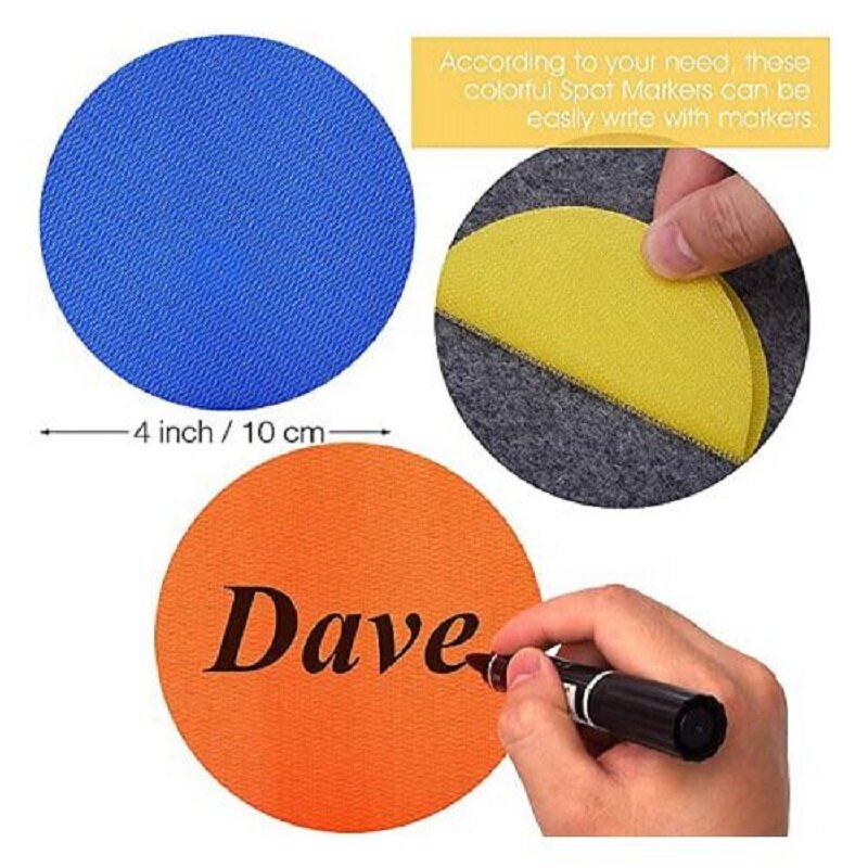 30x AU Sport Dot Teach Tool Classroom Circle Spot Markers Sit