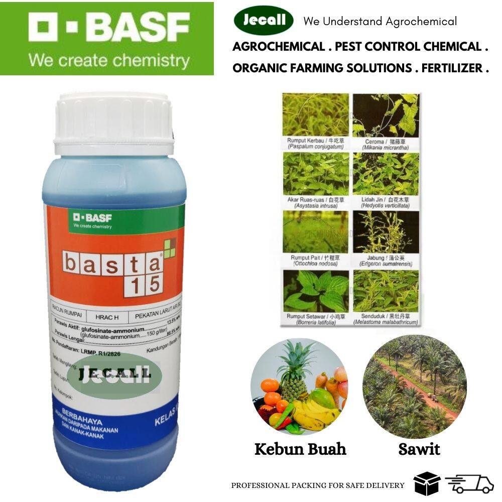 BASF Basta®15 1 Liter / Glufosinateammonium 13.5 / Contact Herbicide