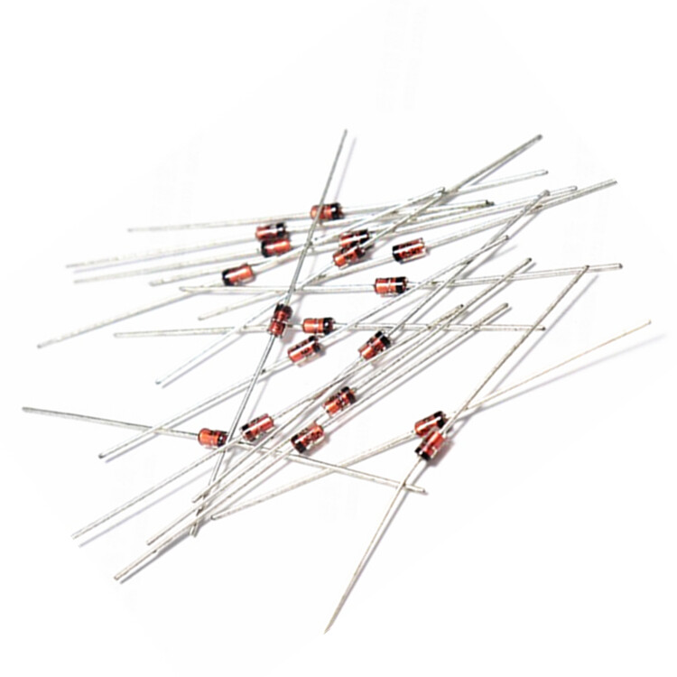 10pcs,1N4148 DO-35 Small Signal Fast Switching Diode