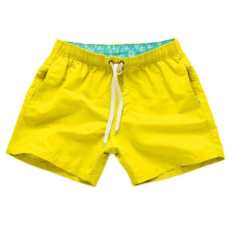 Nơi bán Yerbfeb Nam Quần Short, Nguyên Chất Màu Chia Sọc Mặc Đi Biển Áo Tắm Cho Nam Ngắn Quần Ngắn Quần Dài