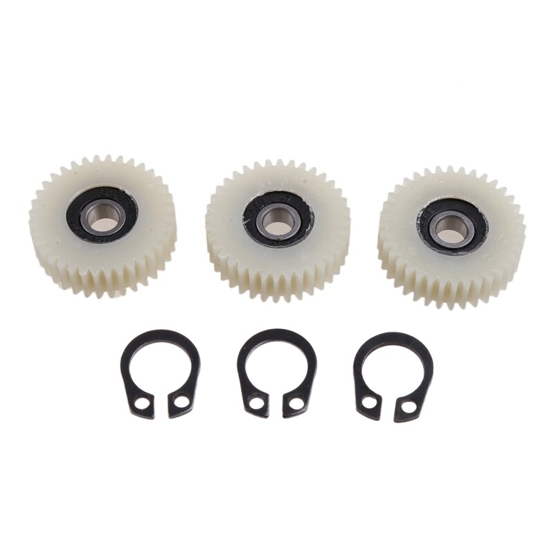 3PCS Bicycle Motor Repair Gear 36 Teeths Gear Professional Nylon Gear for Bafang Motor Gear Bearing Connector