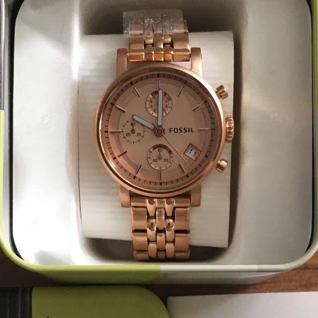 Authentic Fossil Women Boyfriend 
