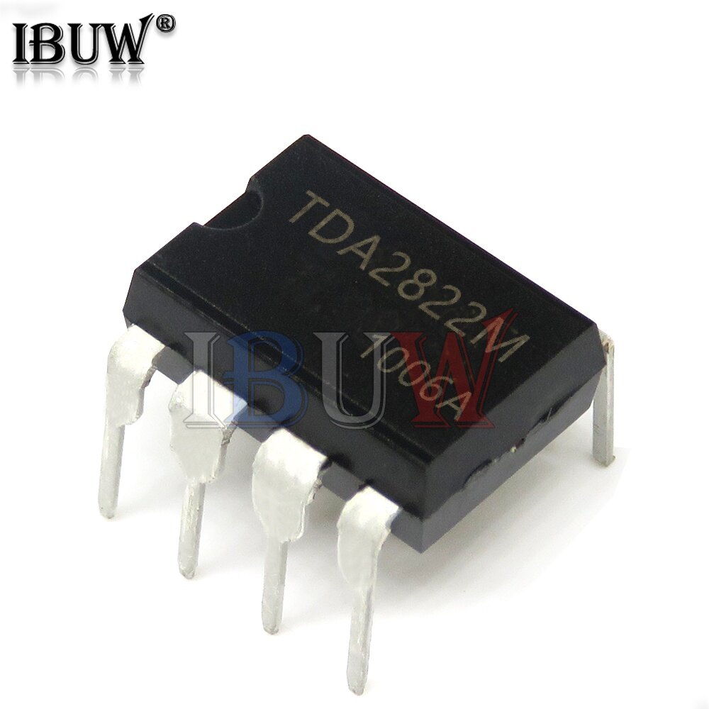 10pcs tda2822m dip8 tda2822 dip diygba 2822m dip-8 new and original ic