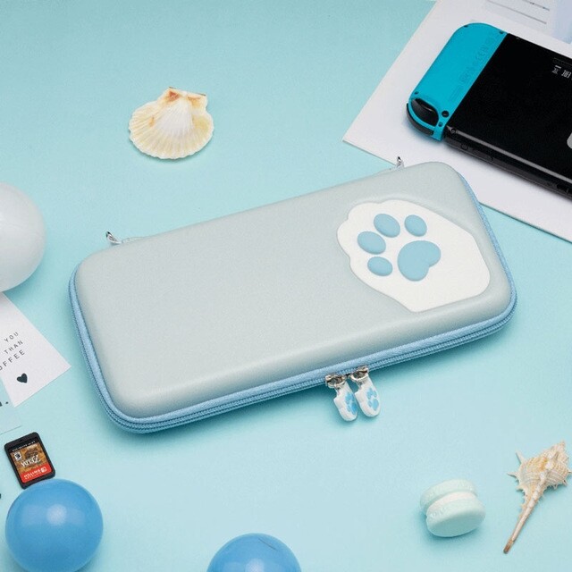 Ốp Nintendo Switch Túi Đựng CP Móng Mèo Hộp Vỏ Cứng Bằng Silicon NS Cho Switch Lite Phụ Kiện Máy Chơi Game