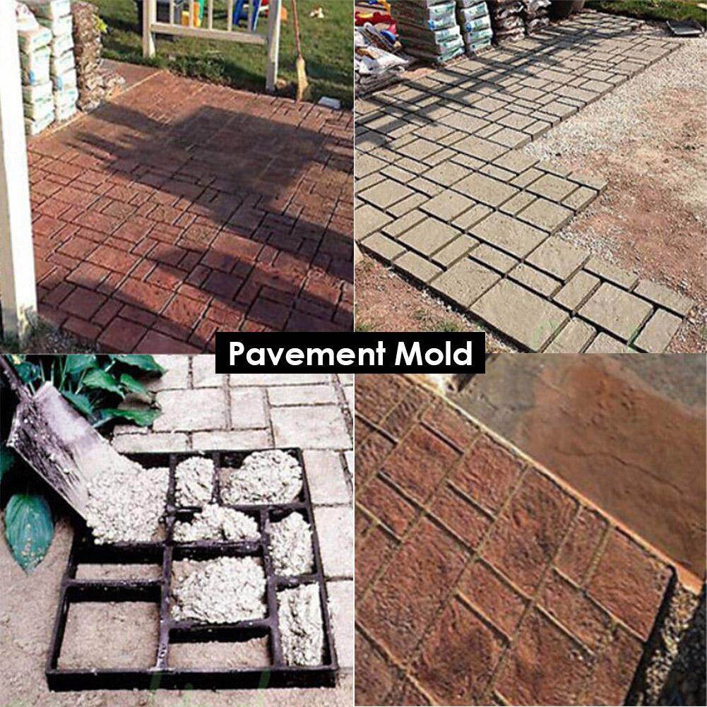 [Chinatera] Garden Pavement Mold DIY Manually Road Paving Cement Concrete Brick Mould
