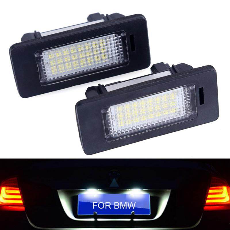 2 Chiếc Đèn Biển Số LED Cho BMW E39 E70 E71 X5 X6 E60 M5 E90 E92 E93 M3
