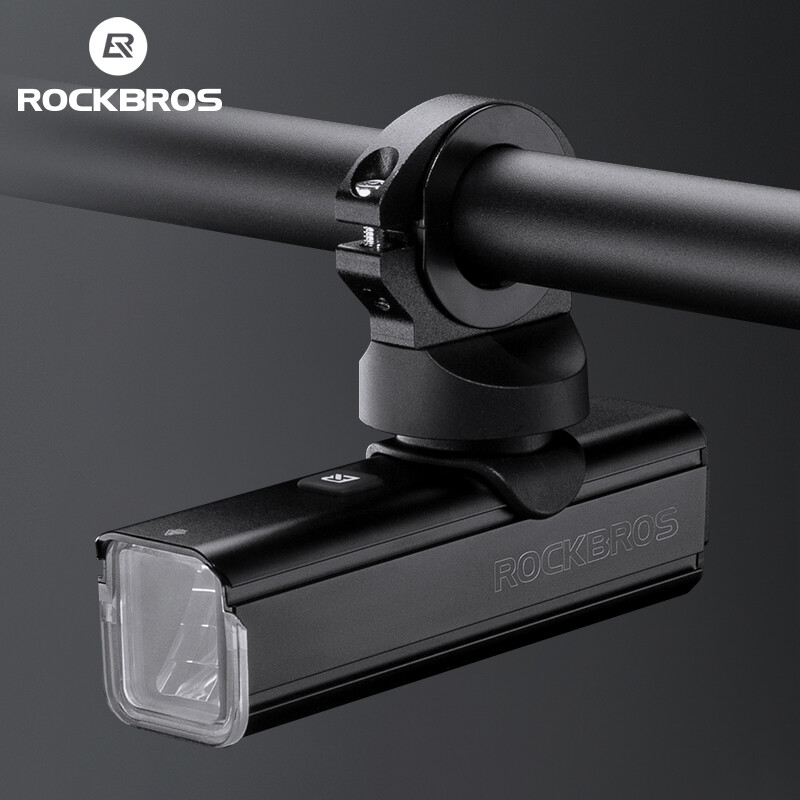 ROCKBROS Đèn Xe Đạp Đèn Pha Nâng Giá Đỡ Đa Năng Đèn Flash Mạnh Mẽ Đèn Trước Xe Đạp Led Sạc USB 4000MAh