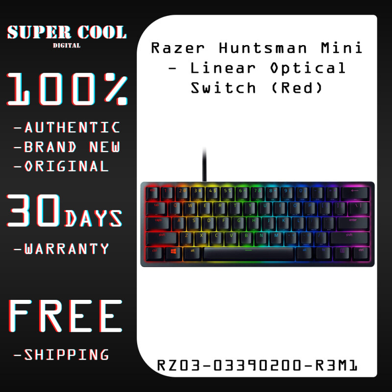 Razer Huntsman Mini 60% Gaming Keyboard with Razer Optical Switch Singapore