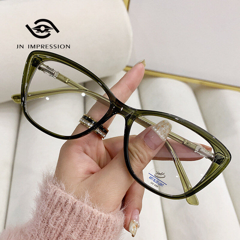 JN IMPRESSION New TR90 material glasses anti-blue light computer glasses