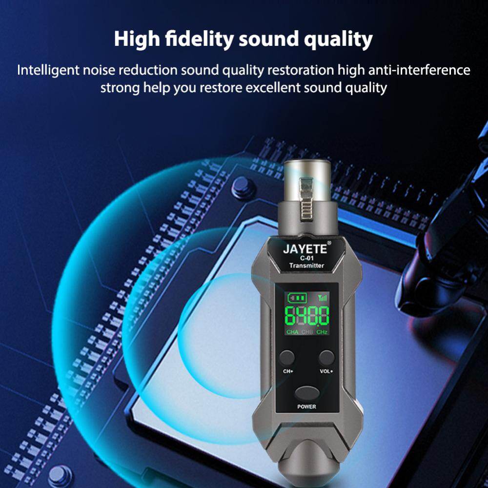 Microphone Wireless System Audio Transmission Systems Universal 30m-50m Pickup