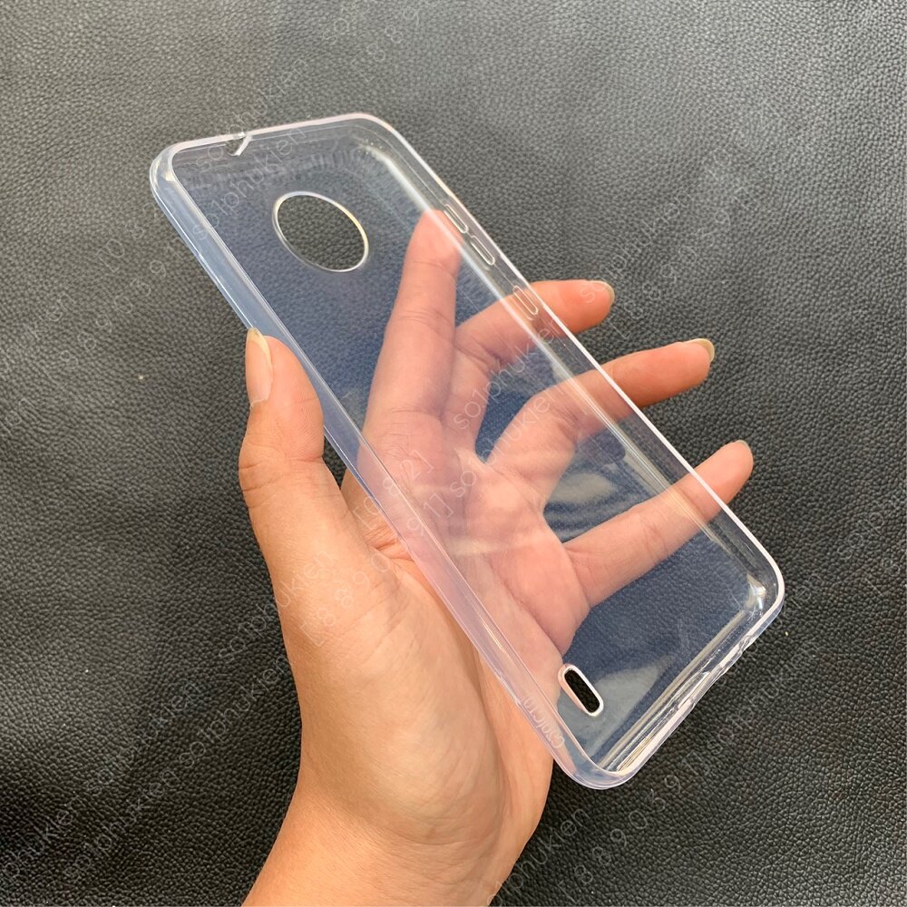 Ốp lưng Nokia C20 dẻo đen TPU, dẻo trong bền đẹp