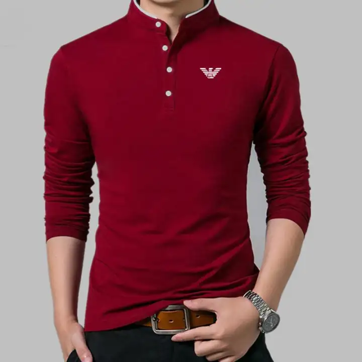 mens long sleeve golf shirts sale