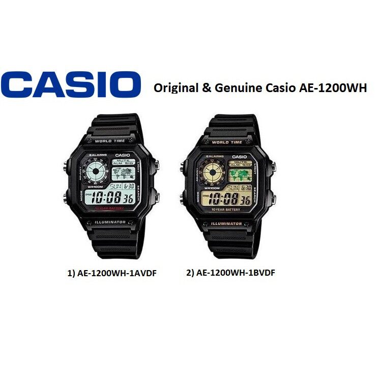 casio ae1200whd lazada