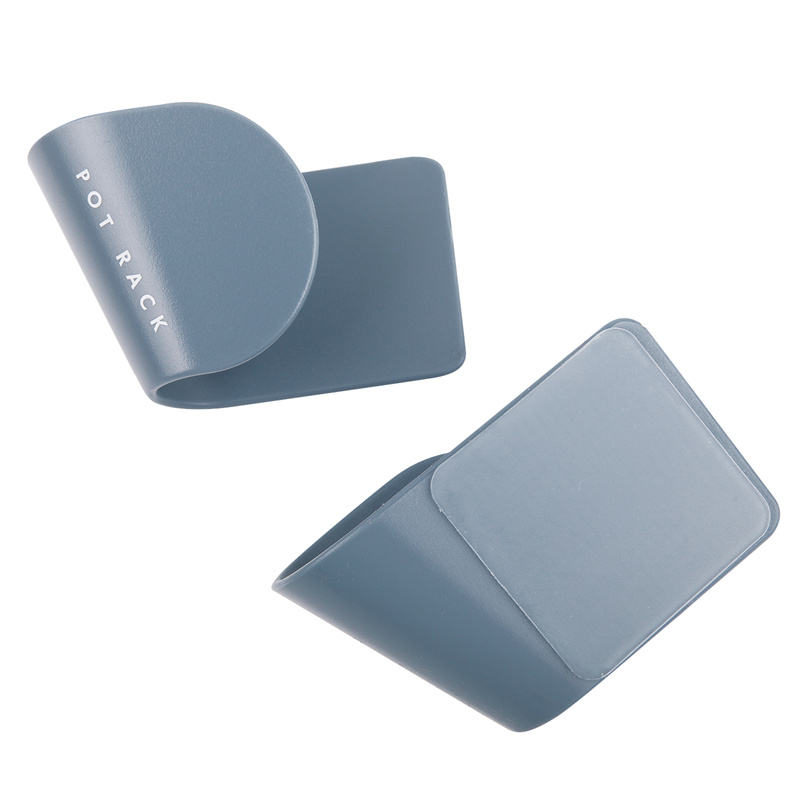 Cái/bộ 2 Cái Giữ Nắp Nồi Giá Treo Tường, Giá Để Nắp Nồi Chảo Giá Để Đồ Nhà Bếp Bằng Nhựa