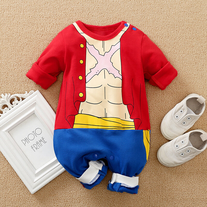 Anime Naruto Baby One-Piece Jumpsuits Uchiha Itachi Sasuke Costume Newborn Baby Long Sleeves Pajama For Baby Onesie
