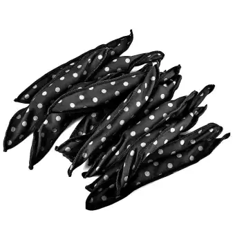 Etersummer 20pcs Foam Hair Curlers Pillow Cloth Hair Rollers No