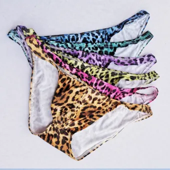 mens underwear leopard print