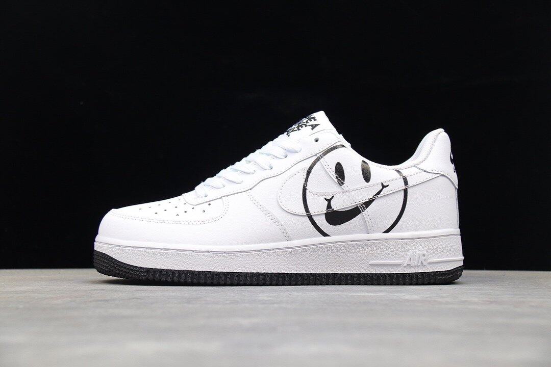 air force 1 happy face