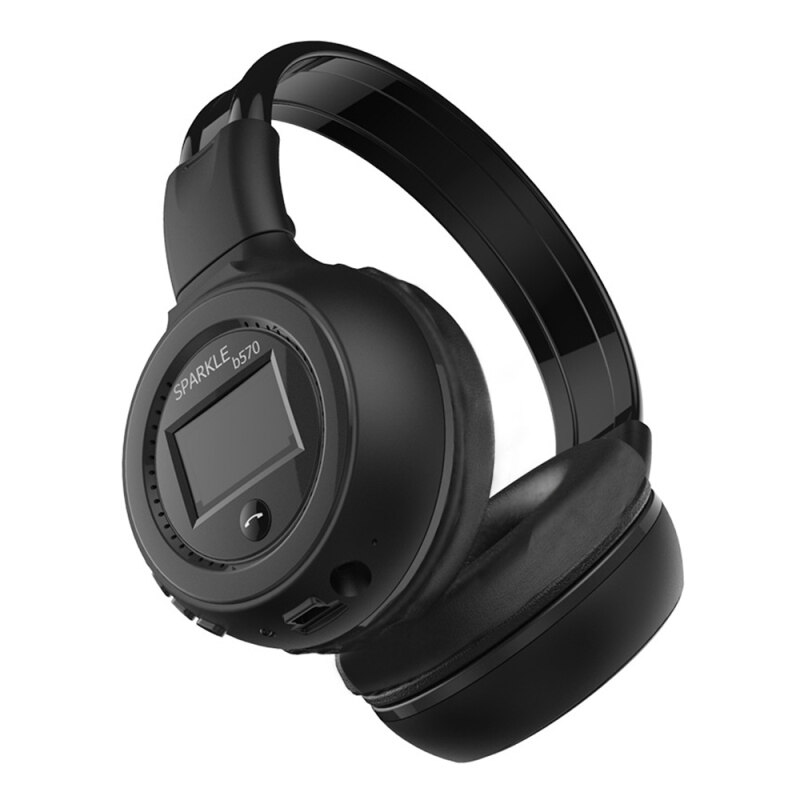 niceEshop Head-Mounted Bluetooth Headset Retractable Folding Built-In High-Definition Microphone Insertable TF Card FM Radio Singapore