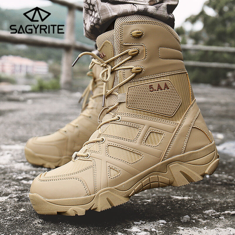 hiking boots in store
